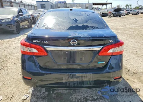 2013 Nissan Sentra S z USA, uszkodzony, nr VIN 1N4AB7AP3DN902451